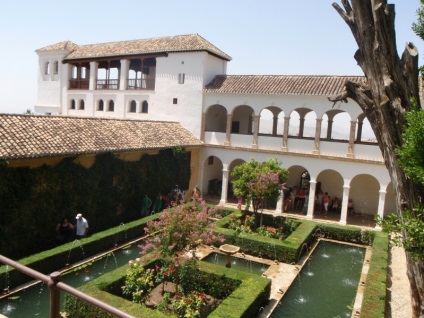 Generalife kertek Granada, Spanyolország (30 fotó)