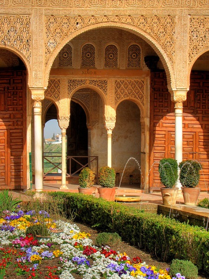 Generalife kertek Granada, Spanyolország (30 fotó)