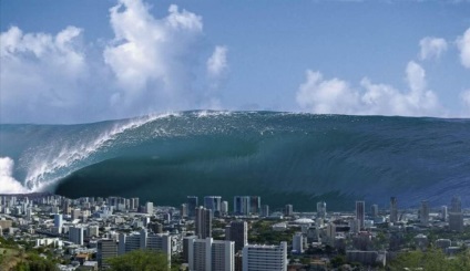 Cel mai mare și mai devastator tsunami din lume și cum să scape de secțiunea pentru copiii tsunami