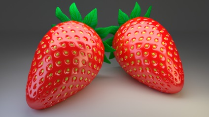Creați o căpșună în blender