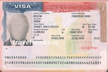 Statele Unite viză, viză pentru SUA (america) - documente, cost