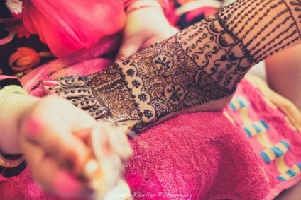 Tatuaje de nunta de fete indiene