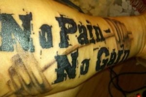 Tattoo Rod azaz fotók, vázlatok, Yurets szívében tölgy