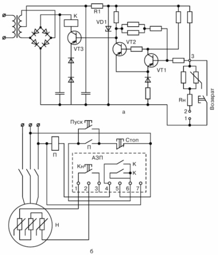 Protecția termistorului (posistor)