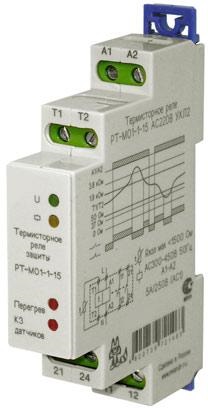 Protecția termistorului a releelor ​​de protecție motoare și termistor