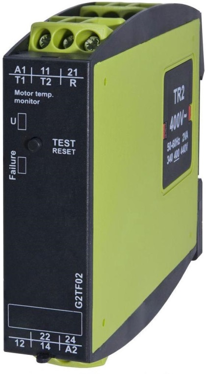 Protecția termistorului a releelor ​​de protecție motoare și termistor