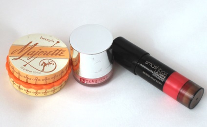 Vizsgálatok rouge javára, erborian, Smashbox