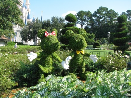 Topiary - arta tăierii figurative a copacilor, pe drum!