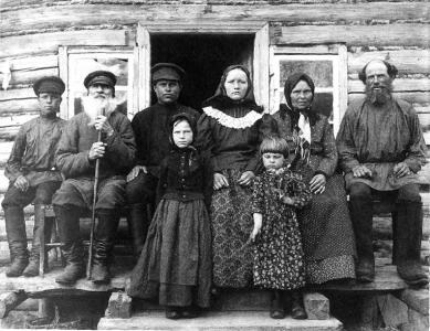 Familia tradițională rusă
