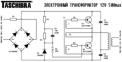 Transformator pentru lămpi cu halogen - principiul funcționării, tipurile și caracteristicile, modul de conectare și circuit