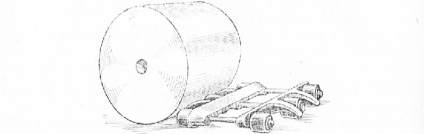 Transport de materiale de hârtie - producție de carton