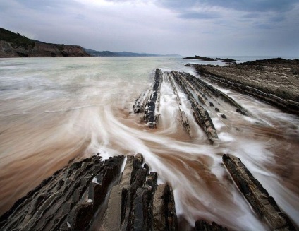 Turbiditate - formațiuni neobișnuite pe coasta Spaniei - știri în fotografii