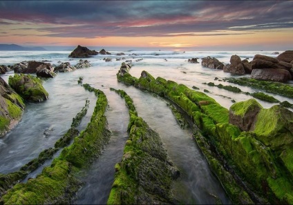 Turbiditate - formațiuni neobișnuite pe coasta Spaniei - știri în fotografii