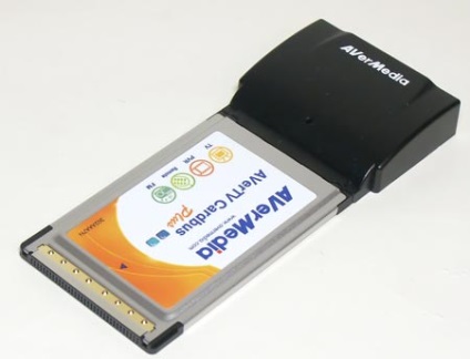 Tuner TV pentru laptop avermedia avertv cardbus plus