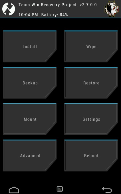 Twrp recuperare manual și instalare descărcare gratuită