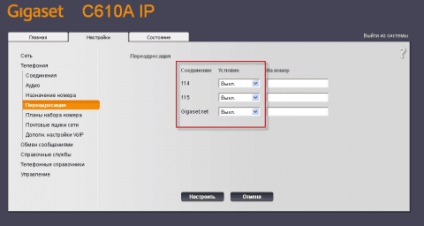 Instalați și configurați telefonul voip gigaset c610a ip pentru a lucra cu serverul asterisc, pregătim