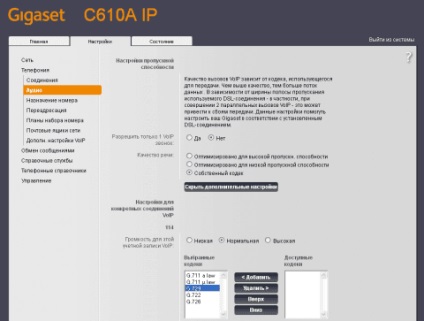 Instalați și configurați telefonul voip gigaset c610a ip pentru a lucra cu serverul asterisc, pregătim