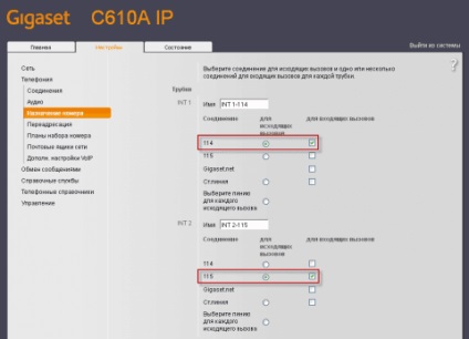 Telepítése és konfigurálása gigaset c610a ip voip telefon dolgozni a csillag szerver kész