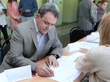 Valeriu Lidin a votat unul dintre primii în alegerea guvernatorului regiunii Penza