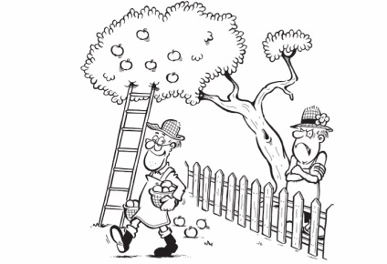 Fontos, hogy megtervezze a fa el a kerítés problémák elkerülése érdekében a szomszédokkal és maga a szerkezet