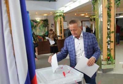 Aproape un sfert din votanți au votat în regiunea Belgorod