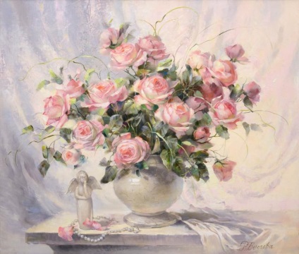 Trandafiri magnific în munca artiștilor - târg de maeștri - manual, manual