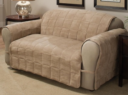 Alegeți o acoperire pe canapea, universală, clasică, bandă de cauciuc, piele sau materiale