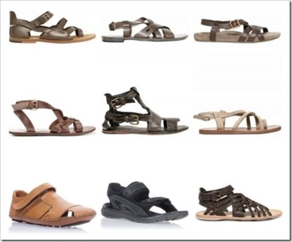 Alegeți sandale pentru bărbați