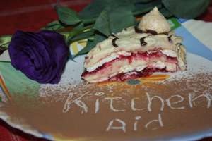 A gyermekkori emlékek, vagy torta fátyol-lépésre recept fotók