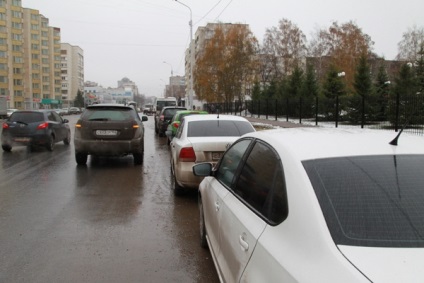 În Ufa, pacienții spitalelor nu au unde să parcheze