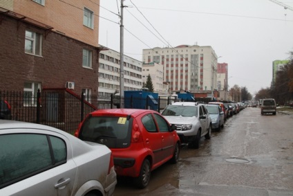 În Ufa, pacienții spitalelor nu au unde să parcheze