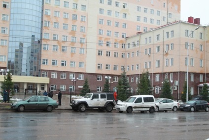 În Ufa, pacienții spitalelor nu au unde să parcheze