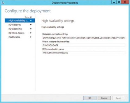 Windows Server 2012 gestionează rds cu rds