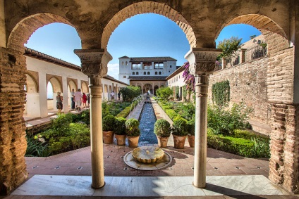 Generalife - Granada látnivalók - a Spanyolország