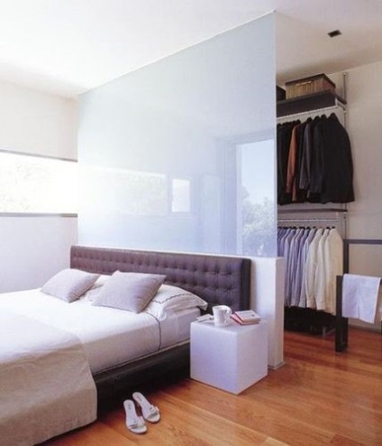 Stocarea de haine în ideile dormitorului din fotografii