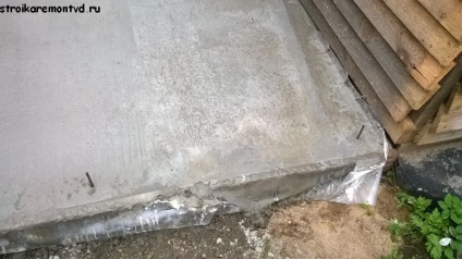 Umple podeaua de beton pe pământ - raport de fotografie, video - construcție și reparații în casă și reparații