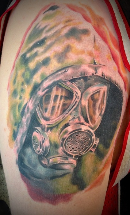 Înțeles tattoo gas mask
