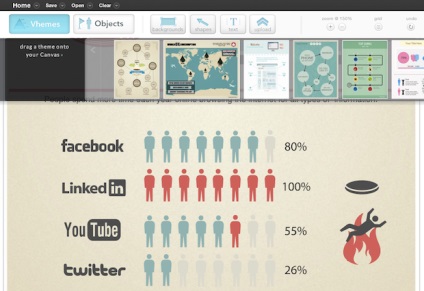 10 Eszközök infographics létrehozásához és adatok megjelenítéséhez - cms magazin