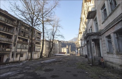 Akarmara - oraș fantomatic din Abhazia (35 fotografii) - trinitate