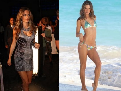 Alessandra Ambrosio Növekedés és súly, étrend, harmónia és szépség titkai