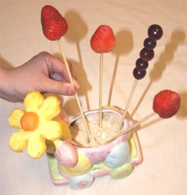 Buchet de fructe cu mâinile proprii, cum se face un buchet de fructe