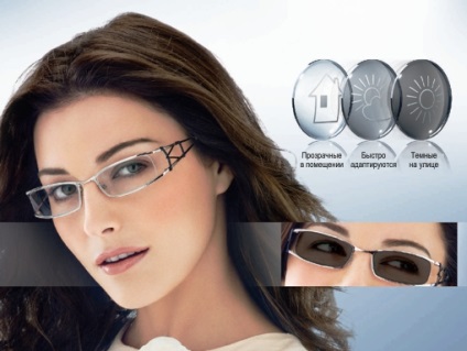 Care sunt ochelarii cu cameleoni cu dioptrii, lentile si ochelari