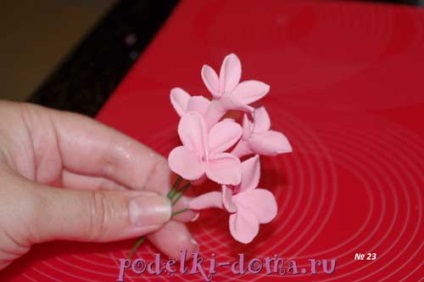Flori din argilă polimerică - o clasă de master, o cutie de idei și clase de master