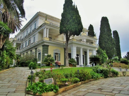 Korfu Achilleion palotája (sissi tartózkodás)