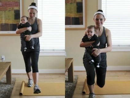 Exerciții de fitness pentru mamele cu un copil