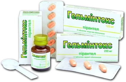 Helminthox használati utasítás, tabletta és gyermekek felfüggesztése
