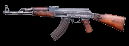 Marca principală a Rusiei ca pușcă de asalt Kalashnikov a devenit o legendă, la naiba