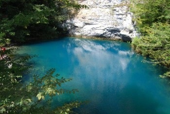 Lacul albastru în Abkhazia Harta site-ului - cum să obțineți