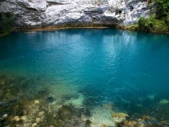 Lacul albastru în Abkhazia Harta site-ului - cum să obțineți