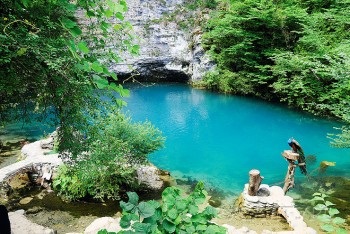 Lacul albastru în Abkhazia Harta site-ului - cum să obțineți